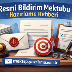 Resmi Bildirim Mektubu Hazırlama Rehberi