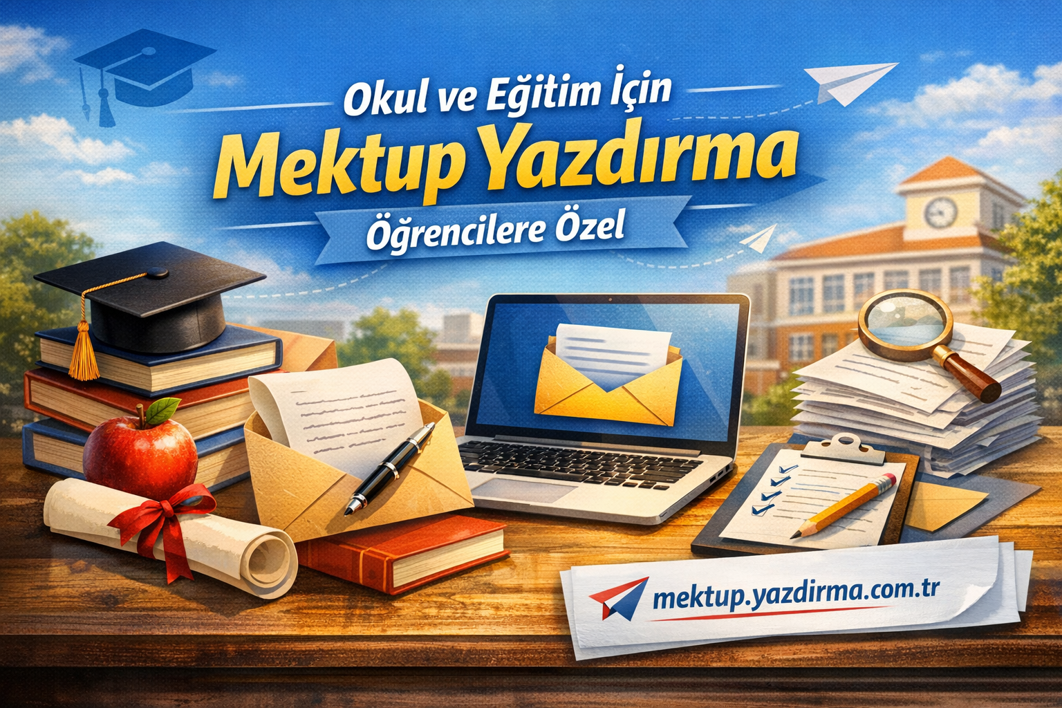Okul ve Eğitim İçin Mektup Yazdırma Mektup Yazdırma Danışmanlık