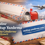 Online Mektup Yazdırma ve Posta Gönderme Hizmeti