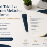 Ticari Teklif ve Tanıtım Mektubu Yazdırma: Müşterilerinize Özel Hazırlanmış
