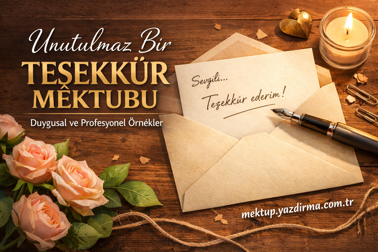 Read more about the article Unutulmaz Bir Teşekkür Mektubu Nasıl Yazılır? Duygusal ve Profesyonel Örnekler