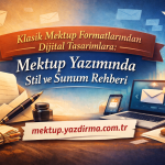 Klasik Mektup Formatlarından Dijital Tasarımlara: Mektup Yazımında Stil ve Sunum Rehberi