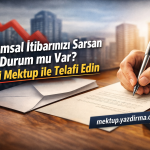Turkish ad banner repair your corporate reputation with a formal letter a hand signs a document against a cityscape backdrop