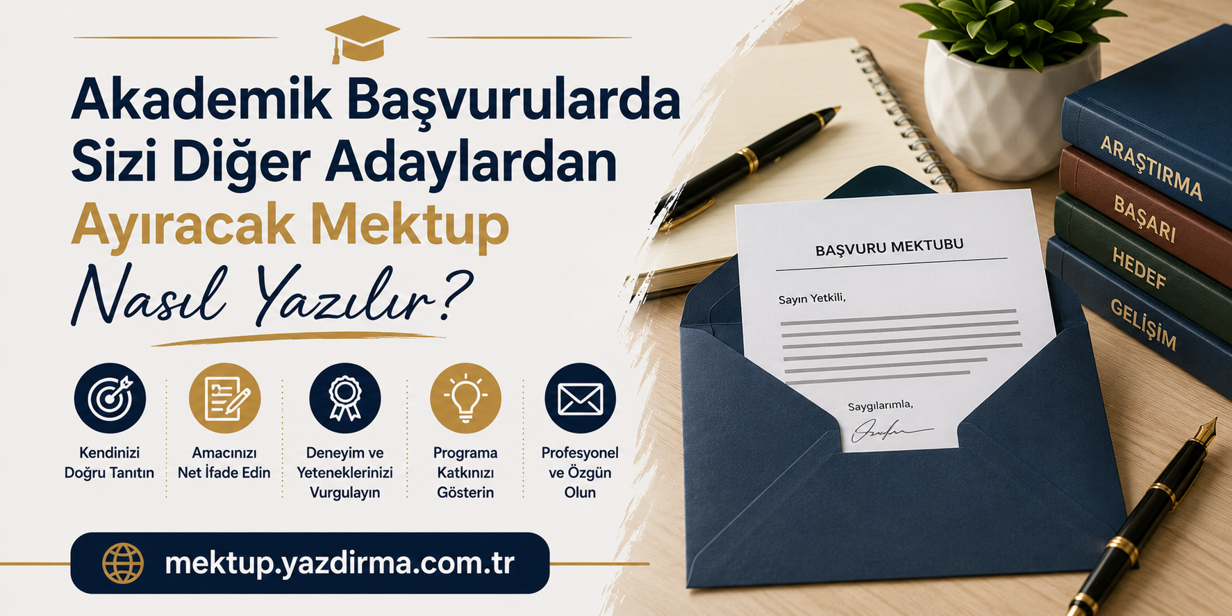 Read more about the article Akademik Başvurularda Sizi Diğer Adaylardan Ayıracak Mektup Nasıl Yazılır?