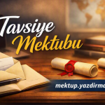 Tavsiye Mektubu (Recommendation Letter)